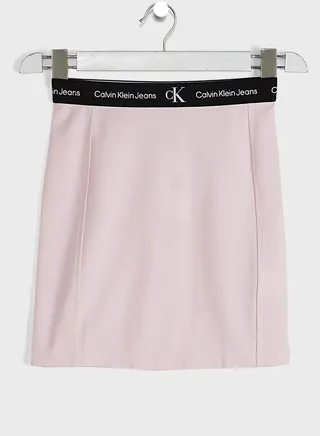 Kids Logo Tape Milano Jersey Skirt 