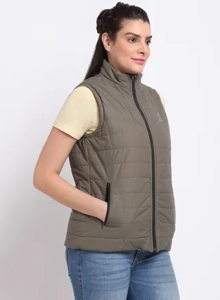 Incite Women's Sleeveless Reversible Jacket 