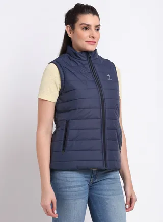 Incite Women's Sleeveless Reversible Jacket 