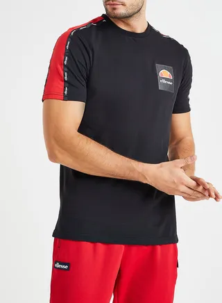 Serchio T-Shirt Black/Red 