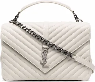 large Collège quilted tote bag