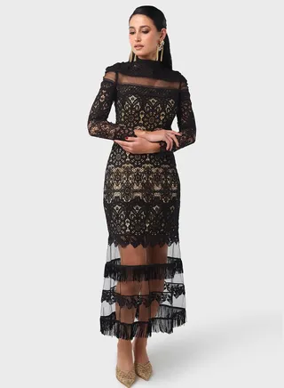 Lace Detailed Dress