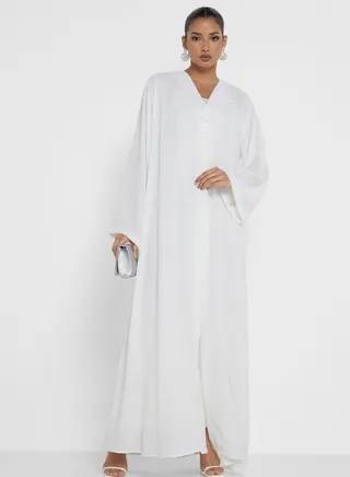 Flared Sleeve Abaya 
