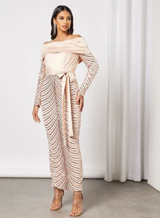 Off Shoulder Bodycon Dress