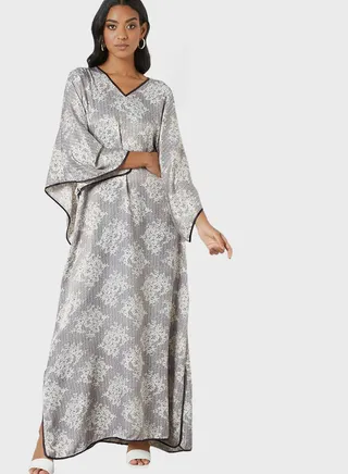 Printed Abaya 