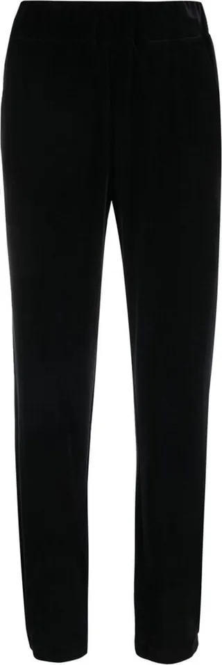 Velvet Slip-On Slim Trousers