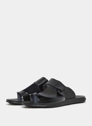 Toe Loop Cut Out Strap Detail Sandals 
