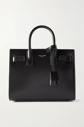 SAINT LAURENT - Sac De Jour Nano Leather Tote - Black