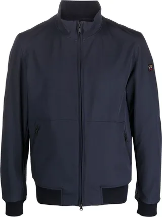 High-Neck Bomber Jacket