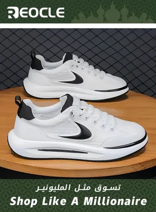 Men's Sneakers Breathable Sports Sneakers Fashion Running Shoes Blade Non Slip Soft Sole Casual Athletic Walking Shoes Casual Lightweight Tennis Shoes 