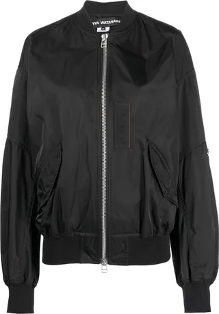 Zip-Up Bomber Jacket