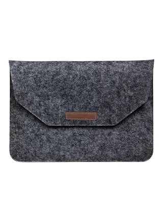 Protective Sleeve For Apple MacBook 13.3-Inch Dark Grey 