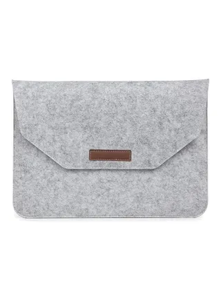 Protective Sleeve For Apple MacBook 12-Inch Light Grey 