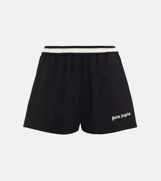 Logo track shorts