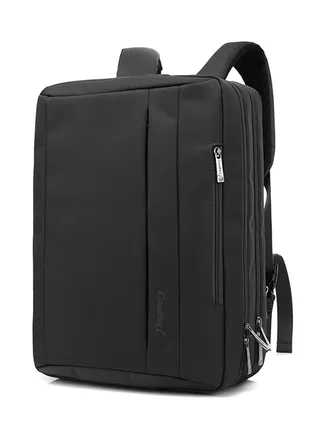 Convertible Multi-Functional Laptop Briefcase Black 