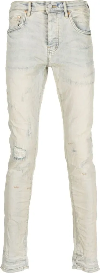 Ripped Cotton Trousers