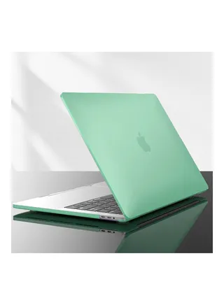 Frosted Matte Case Cover For MacBook Pro Green 