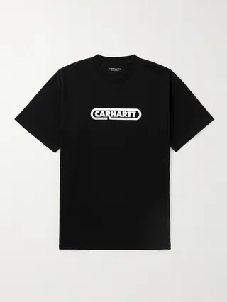 Fuse Script Logo-Print Organic Cotton-Jersey T-Shirt