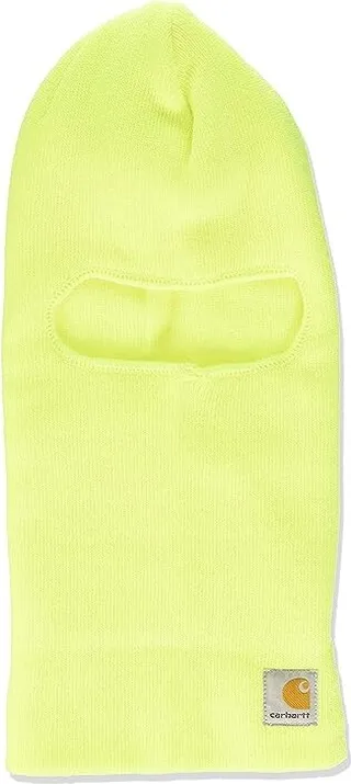 Carhartt Men's Knit Insulated Face Mask (Brite Lime) Traditional Hats