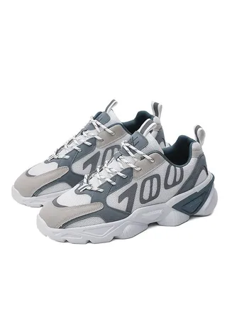 New Fashion Sports Shoes Thick Sole Trend Dad Shoes Glow Running Shoes 
