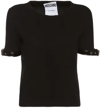 Cashmere & wool knit top