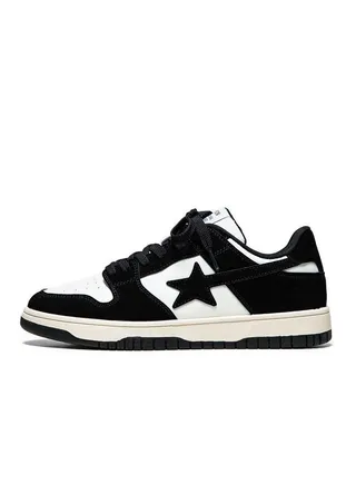 New Fashion Trend Men's Board Shoes Gradient Low Top Sports Shoes 