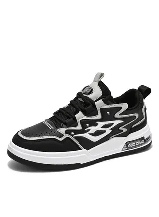 New Super Fiber Leather Fashionable Shoes 
