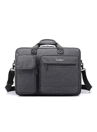 Multicompartment Laptop Bag Grey 