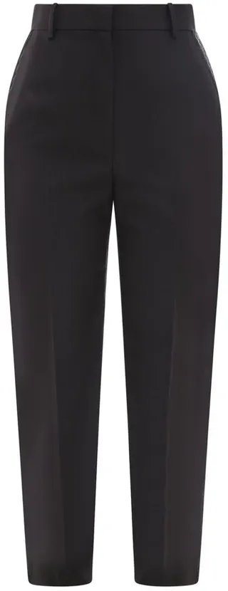 Alexander McQueen High-Waist Tailored Trousers