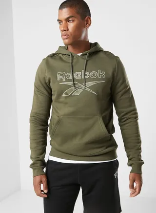 Id Big Logo Camo Hoodie
