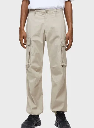 Relaxed Fit Cargo Trousers