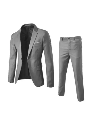 New Slim Fit Suit Set 