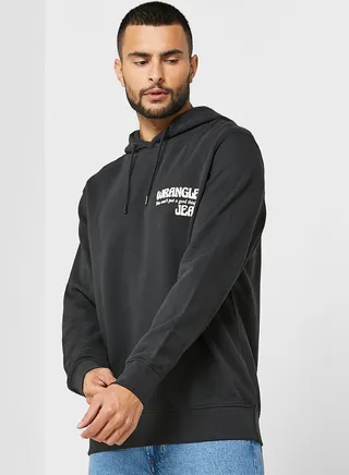 Logo Printed Hoodie