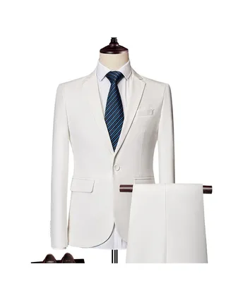 New Slim Fit Suit Set 
