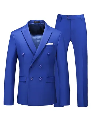New Slim Fit Suit Set 