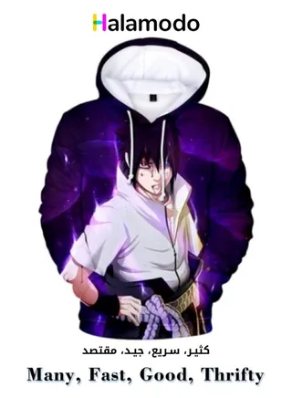 Naruto Printed Sweatshirt Unisex Hoodie 