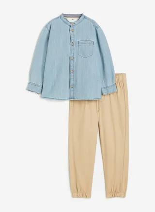 Kids Essential Shirt & Jogger Set