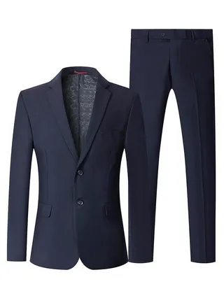 New Slim Fit Suit Set 