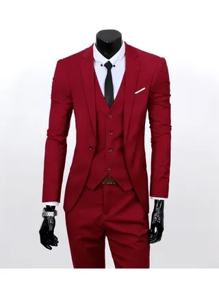 New Slim Fit Suit Set 