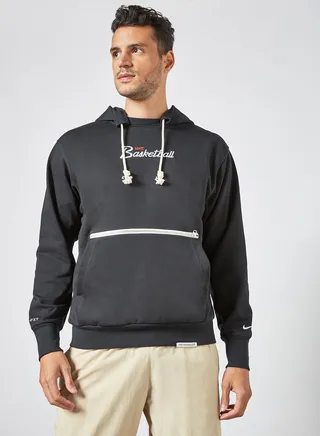 Dri-Fit Standard Issue Basketball Hoodie Black 