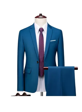 New Slim Fit Suit Set 