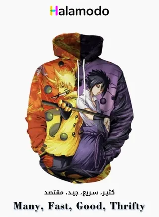 Naruto Printed Sweatshirt Unisex Hoodie 