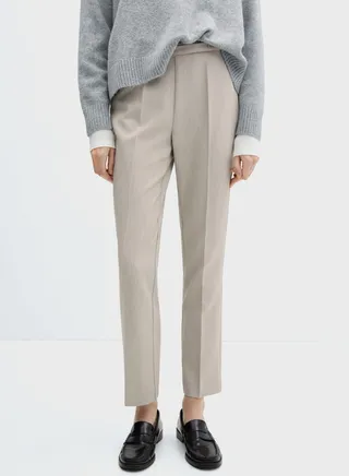 Flared High Waist Pants 