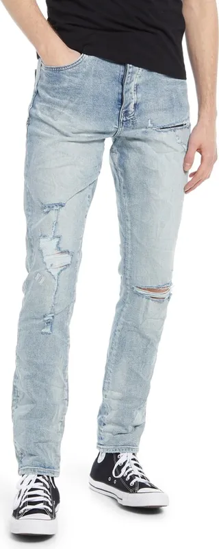 Chitch Punk Trashed Slim Fit Stretch Jeans
