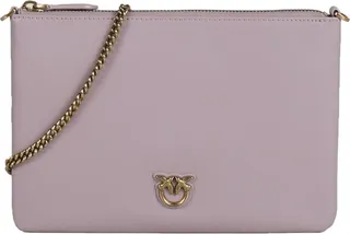 Shoulder Bag With Logo Plaque