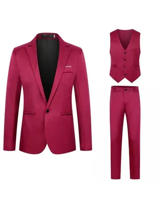 New Slim Fit Suit Set 