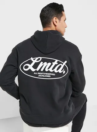 Logo Printed Hoodie 