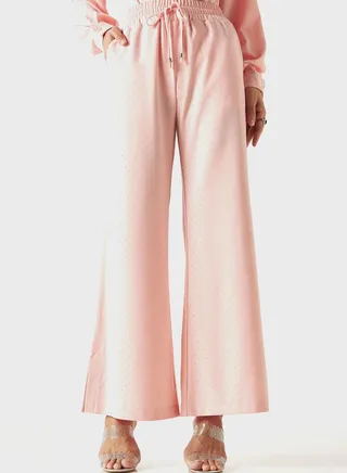Flared High Waist Pants 