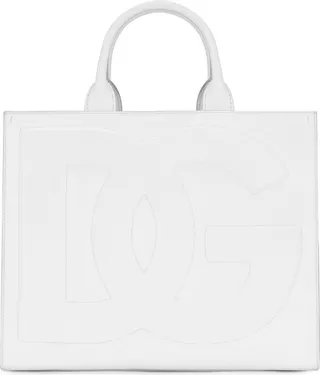 DG Daily leather shopper bag