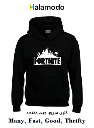 Black Men's Long Sleeve Sweatshirt Sports Hoodie 